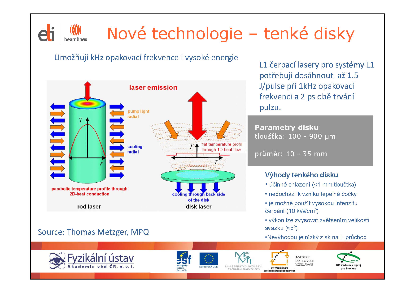 Laserový systém [eli-beams.