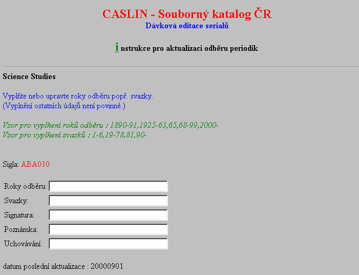 Odpadnou však třítýdenní skluzy mezi zpracováním v ISISu a konverzí do Alephu, zpracované údaje budou hned k dispozici.