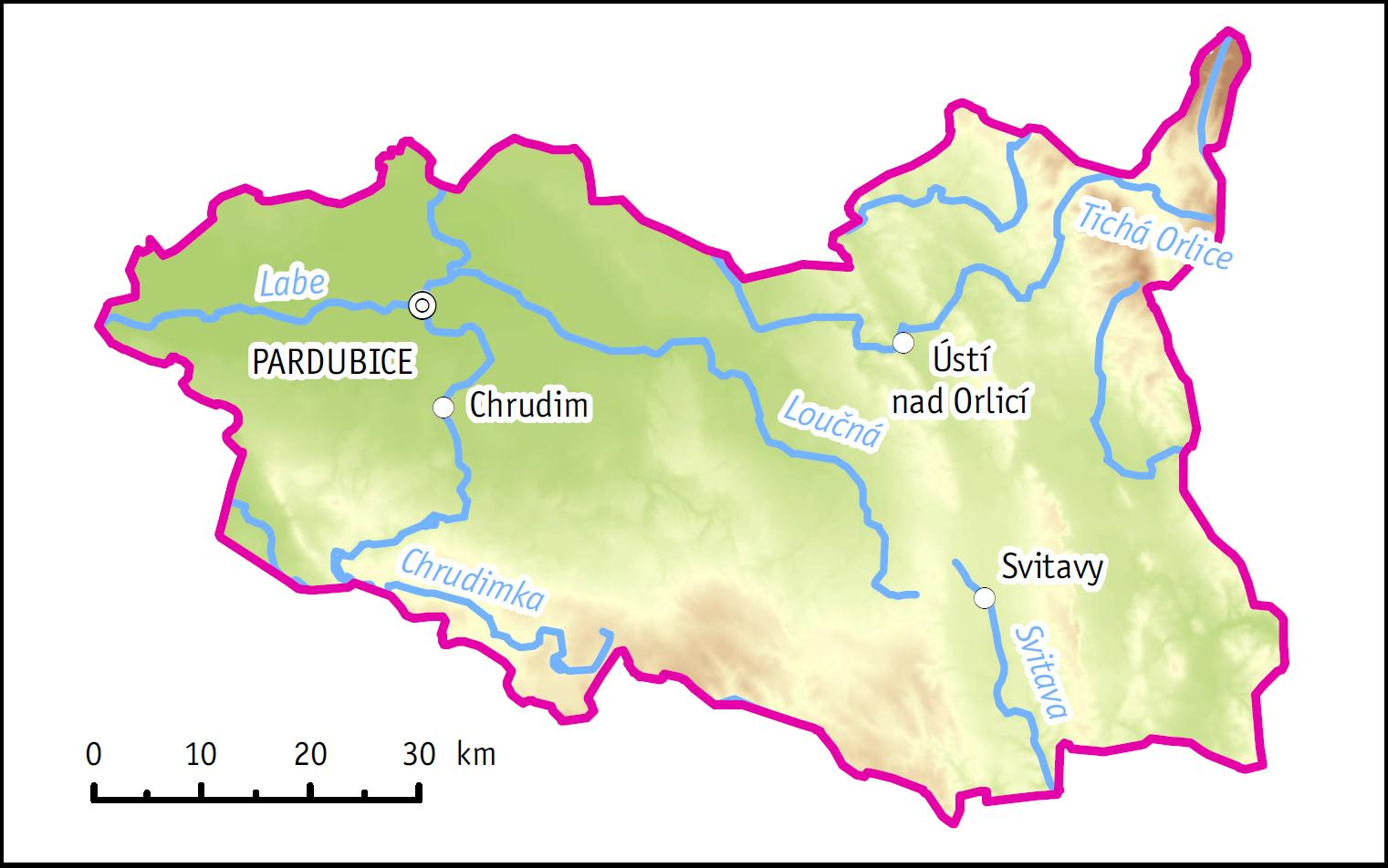 1 Úvod Pardubický kraj se nachází ve východní části ČR a je velmi rozmanitým regionem, jehož přírodní podmínky a z nich vycházející hospodářské možnosti utvářejí stav životního prostředí kraje.