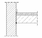 Antivibrační materiály; tlumení kročejového hluku Schöck Tronsole typ QW Prvek pro přerušení kročejového hluku mezi vřetenovým schodištovým ramenem a vnitřní schodišťovou zdí.