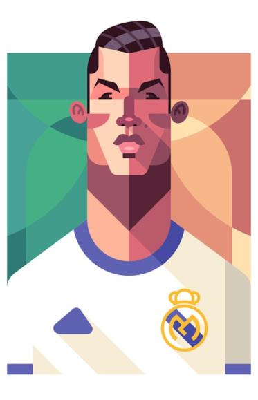 Obrázek 9: Daniel Nyari Ronaldo, 2012 (Zdroj: http://www.viraland.it/2013/09/19/playmakers-di-daniel-nyari) 6.