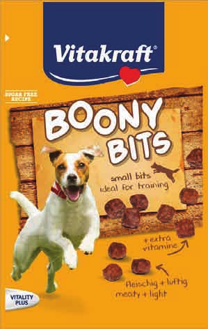 POCHOUTKY Boony Bits Extra malé masové pochoutky. Vhodné pro malé psy. Nemastí a nedrolí se. Boony Bits 55g 34049 6 Dropsy mléčné Oblíbené pochoutky s mlékem vyrobené speciálně pro psy.
