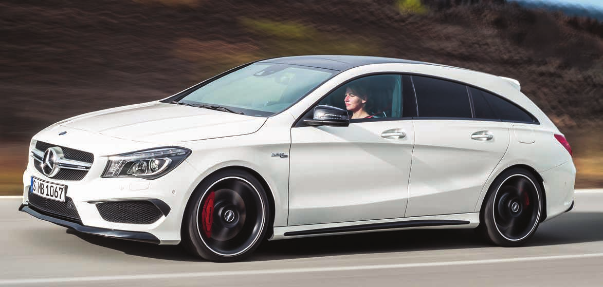 Nová třída CLA shooting brake