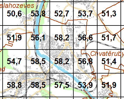 Rozptylová studie strana 4 z 21 průměru koncentrace za předchozích 5 kalendářních let pro ty znečišťující látky, které mají stanoven roční imisní limit. Z krátkodobých imisí je zhodnocena dále 36.