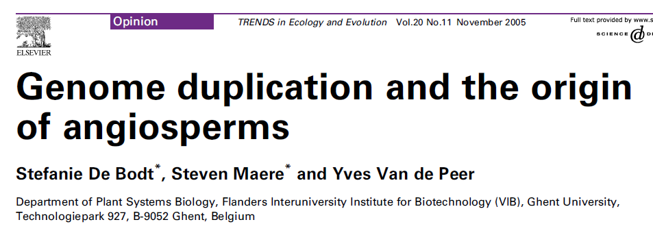 3R po oddělení Brassicales a Malvales 24 40 Mya (Blanc et al.