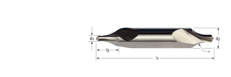 A238 Strediaci navrtavák Kruhový tvar a stopka s plôškou A238 A238 A238 Ø decimal Inch l 2 max/min l 1 r max/min d 2 Ø d 4 max/min 1.60-8.00 1.60 0.0630 4.7-4.2 35 5.00-4.00 4.00 3.25-3.15 A2381.6X4.