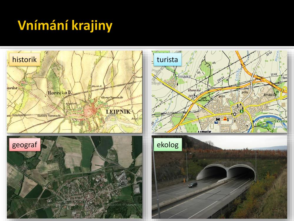 Mnozí autoři mluví o umělcově krajině v souvislosti s malbou a zobrazováním krajiny ve výtvarným uměním v průběhu lidské historie a zmiňují i vnímání krajiny v sociálních vědách (krajina jako místo