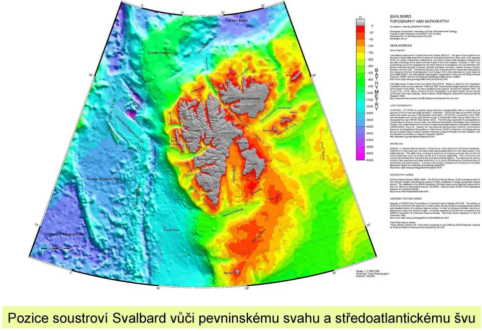 pevninskému svahu