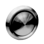 Karl ӏ Ventilační otvory Talířové ventily (Anemostaty) D B C C B A A 4x 3 Materiál talířového ventilu: ocel lakovaná bílou práškovou barvou Materiál rámečku: pozinkovaný plech Kód Průměr DN Cena