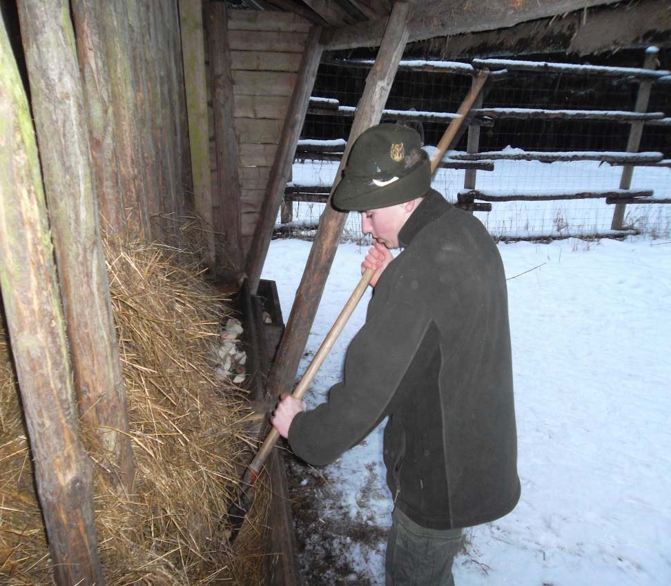 V přezimovací obůrce nedaleko Borové Lady přednáška o