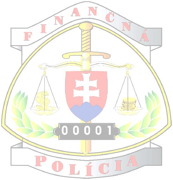 MINISTERSTVO VNÚTRA SLOVENSKEJ REPUBLIKY PREZÍDIUM POLICAJNÉHO ZBORU národná kriminálna agentúra finančná spravodajská jednotka PPZ-NKA-FSJ-32-014/2016 Bratislava 16. 03.