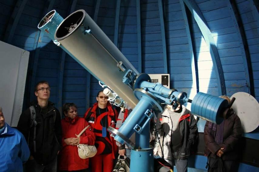 Součástí astronomické exkurze bylo i odborné pozorování a měření planetkového zákrytu planetky ROMA (472) v oblasti jihovýchodně od Hamburku.