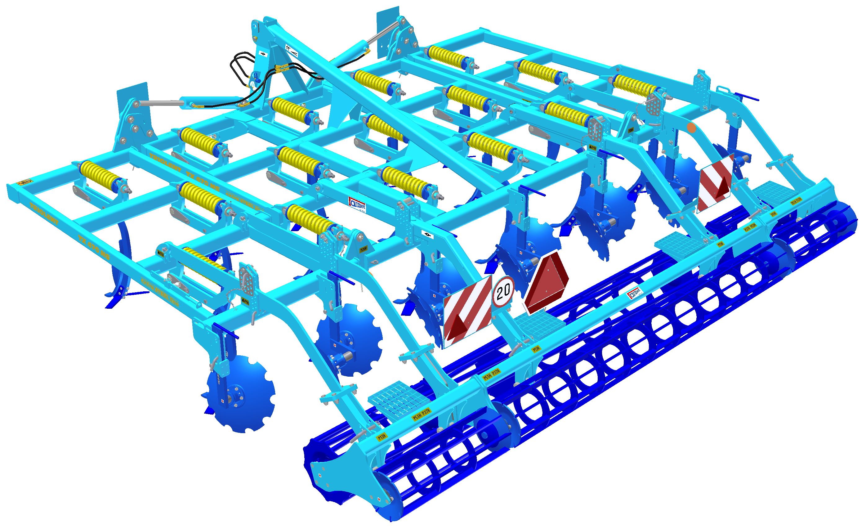 TRIOLENT TX470NS 15-20 58 28 23-26 34 4 27 33 29 NÁHRADNÍ DÍL - STRANA SPARE PART - PAGE D