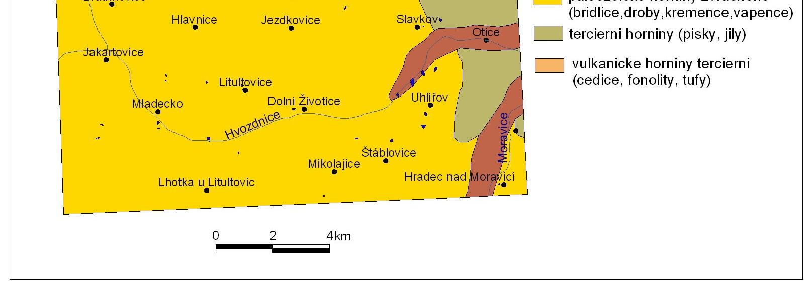 podílí devon a kulm. Podloží devonu nevystupuje nikde na povrch, nejstarší známé horniny jsou až ze spodního devonu. Vrásnění Nízkého Jeseníku patří k variské orogenezi.