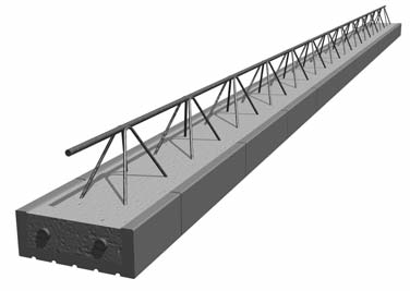 VODOROVNÉ KONSTRUKCE Stropní nosníky POT keramický strop POROTHERM název výrobku rozměry hmotnost cena d/š/v nosníku nosníku nosníků při OVN 50 cm 1) 2) nosníků při OVN 2) 1) 2) 62,5 cm Nosníky s