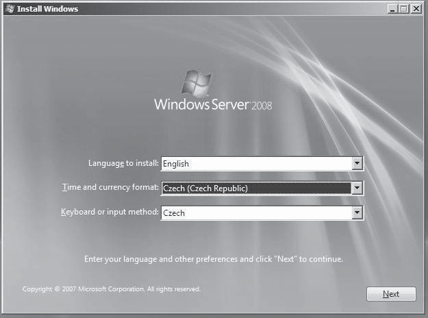 SPRÁVA WINDOWS SERVERU 2008 19 Role serveru HW vlastnost Web Standard Enterprise Datacenter Itanium P idání a vým na CPU za provozu (Hot Add/ Replace Processors) Maximální adresovatelná RAM, 32 bit