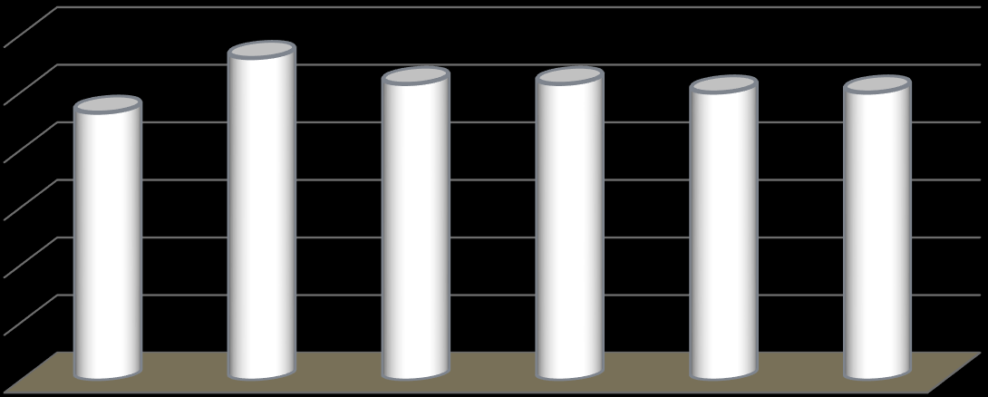 Počet zaměstnanců na 1 lůžko 0,93 1,12 1,03 1,03 1,0 1,0 2007 2008 2009 2010 2011 2012 0,67 Počet zdrav.