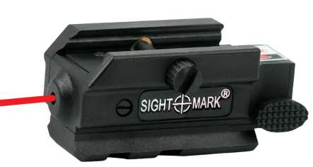 Obr. 11 Laserový zaměřovač Sightmark AAT5G [26] Mezi vhodné zdroje laserového paprsku pro realizaci útoků na letecký provoz, můžeme zařadit laserové měřiče vzdálenosti, které běžně nacházejí