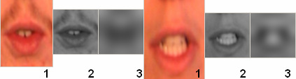 Vlastní přínos F c ( u, v) ( k ) c ( u) c( v) = 1 = 1 2 N k = 0 N 1 N 1 n= 0 m= 0 1 k N 1 (, n) O m ( 2m 1) u π ( 2n 1) π + cos 2N + cos 2N v, 0 u, v N 1 (41) Proměnné u a v představují frekvence,