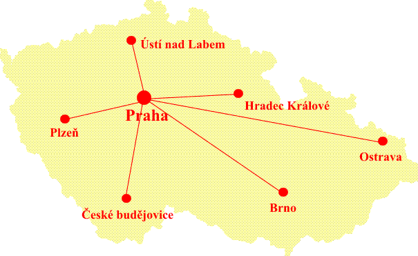 Oddělení informační kriminality Krajská ředitelství Policie České republiky Zdroj: Kuchařík, K.: Činnost policie ČR ve vztahu k informační kriminalitě. Praha 2009.