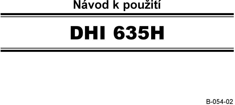 DHI 635H