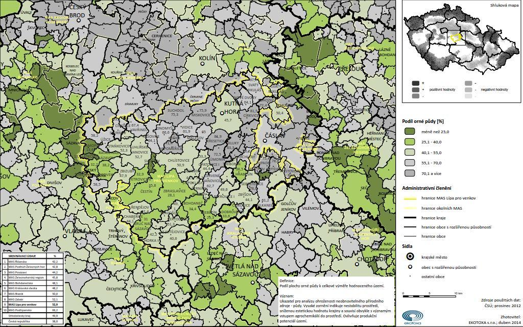 2.11.2. Geopark Území MAS se nachází mezi dvěma geoparky. Na severu je to geopark Železné hory a na jihu geopark Krajem blanických rytířů.