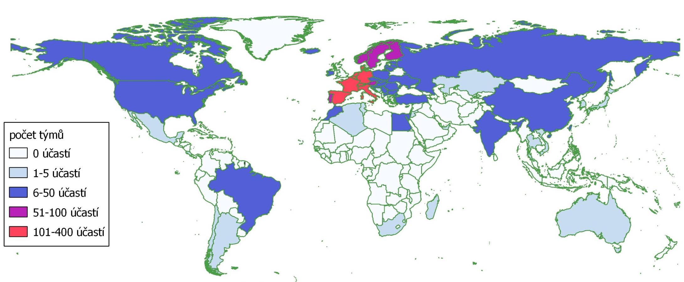 Účast v TP ENERGY (2007-10/2013) Státy EU se podílejí na účasti v