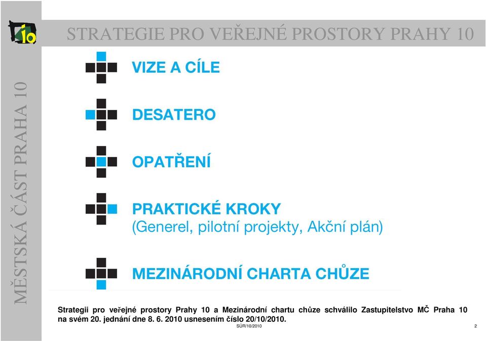 schválilo Zastupitelstvo MČ Praha 10 na svém 20.