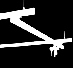 ABUS HB SYSTÉM - VÝROBNÝ PROGRAM Druh pohybu Prevedenie Obrázok Nosnosť Max. dĺžka žeriavového nosníka Profily Lineárna preprava Jednokoľajnicová dráha Dvojkoľajnicová dráha do 2.000 kg do 2.