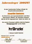 Kränzle-celosvětově... Partner des Fachhandels více informací: www.kraenzle.com I.