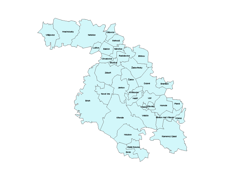 A.2 Seznam obcí a mapa území MAS Území MAS BLN o.p.s. tvoří v současné době katastry 3 obcí s celkovou rozlohou 39 km 2. K 1.1.2008 žilo na území MAS BLN o.p.s. 21 2 obyvatel.