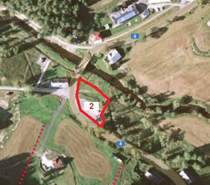 17 Lokalita 1 B + VP - návrh plochy bydlení + plochy ve ejných prostranství se nachází v jihozápadní ásti sídla Horní Vltavice,