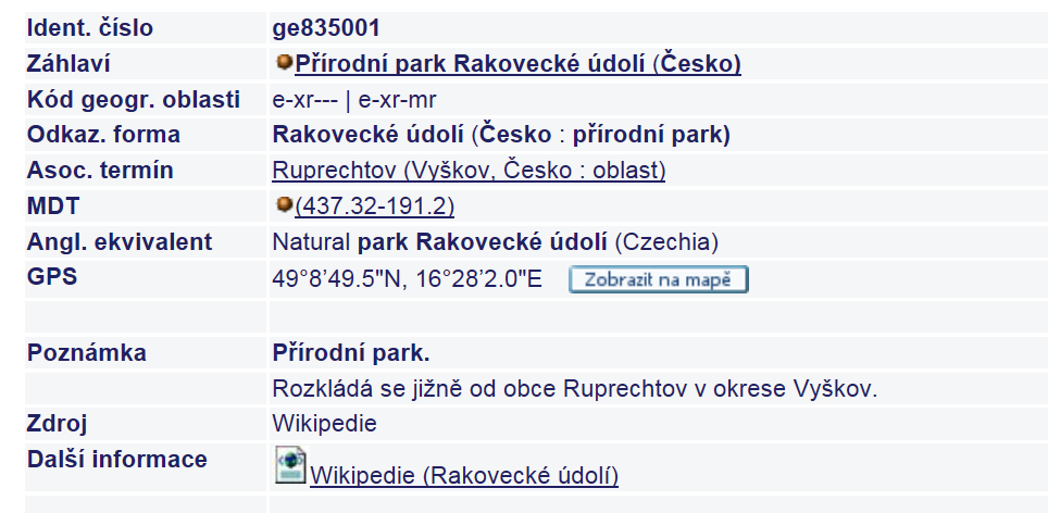 Chráněná území Jde o národní parky, chráněné krajinné oblasti, přírodní rezervace, přírodní památky, přírodní parky aj.