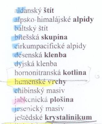 Současný úkol: integrace regionálně stratigrafických termínů Regionální geologie je vědní obor, který využívá komplexního studia zemské kůry k jejímu členění do určitých územních jednotek, uvnitř