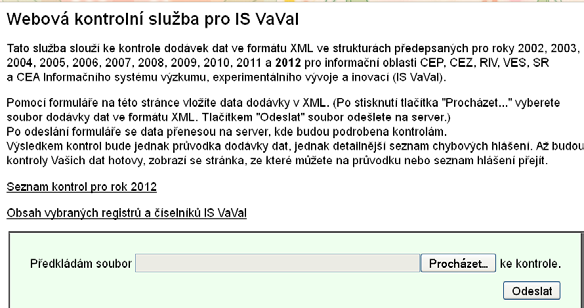 Vytvoření xml souboru do RIV Výstupy EPCA X4.2 Export do RIV (ústav, spolupráce, všechny GA) Vytvoří se soubory pro jednotlivé GA.