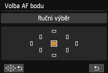 S Výběr AF bodun V režimech základní zóny fotoaparát normálně automaticky zaostří na nejbližší objekt. Z tohoto důvodu nemusí vždy zaostřit na cílový objekt.
