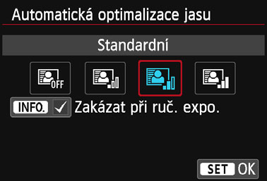 3 Automatická korekce jasu a kontrastun Pokud snímek vychází příliš tmavý nebo má nízký kontrast, automaticky se upraví jas a kontrast.