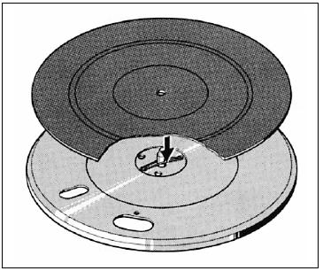Vybalení a příprava gramofonu 1. Vyjměte opatrně gramofon a kompletní příslušenství z přepravního kartonu.