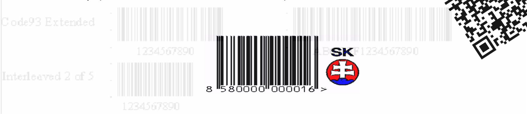 Čiarové kódy Strojom čitateľné označovanie pomocou množiny hrubých a tenkých čiar, v ktorých sú identifikované rôznorodé vlastnosti. Spadajú do oblasti tzv.