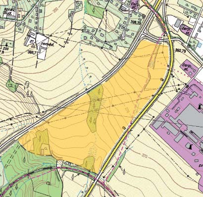 OKROUHLÁ Evidenční číslo lokality: 5106-001 Okrouhlá Okrouhlá u Nového Boru Rozloha lokality: 260 000m 2 Převažující typ vlastnictví: soukromé Průmyslová zóna Okrouhlá navazuje na Průmyslovou zónu