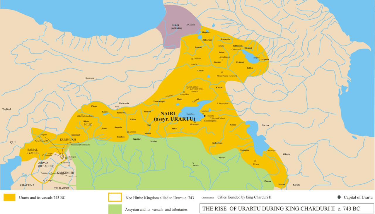 Přílohy Příloha 1: Urartu, první známé arménské království