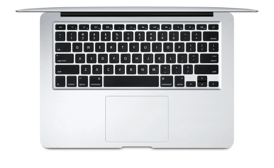 Ovládání Macu pomocí gest Multi-Touch Mnoho věcí můžete na MacBooku Air udělat jednoduchými gesty na trackpadu.