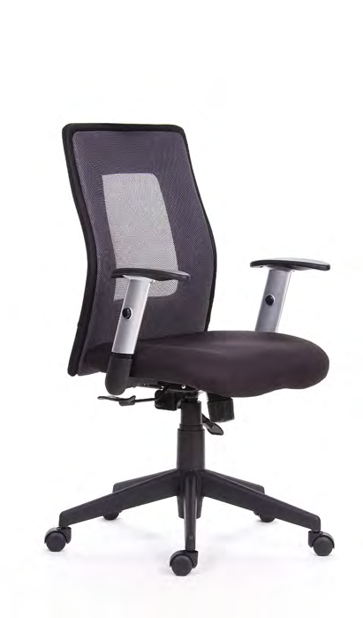 01ORION ORION Orion je kancelářská židle s moderním designem a nosností 120.