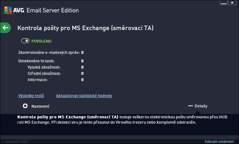 5. Komponenty Kontroly pošty pro MS Exchange 5.1.