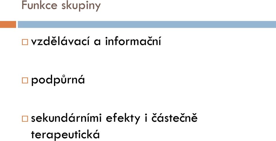 informační podpůrná