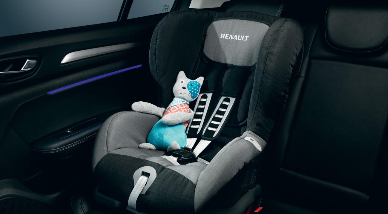 Bezpečnosť detí 01 Detská sedačka Duoplus Isofix Zaisťuje najlepšiu ochranu a bezpečnosť dieťaťa od 9 mesiacov do 4 rokov. Fixácia Isofix.