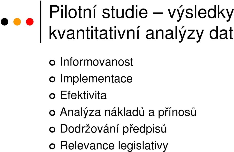 Efektivita Analýza nákladů a přínosů