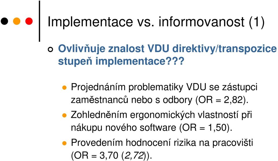 implementace?