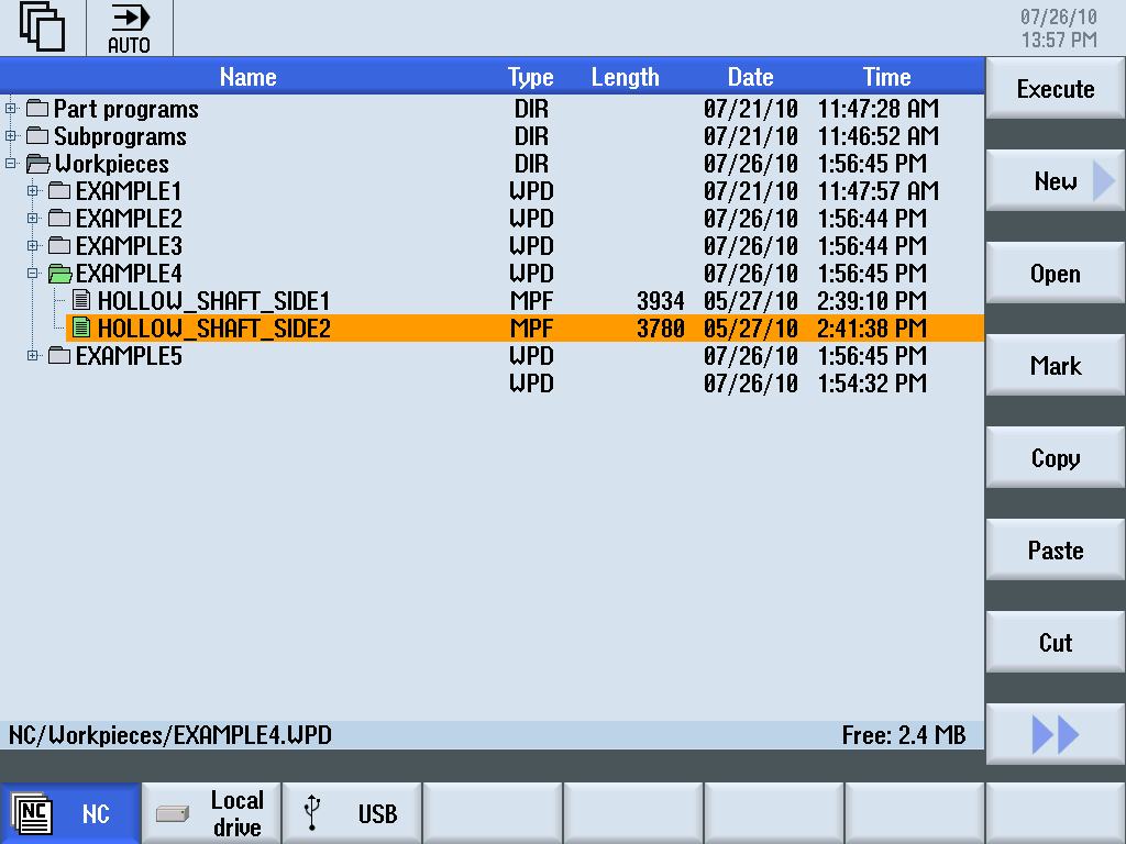 Všechno hladce funguje 3.2 Obsah základních menu Aktivní programy jsou označeny zeleným symbolem. Flash-disky připojované přes USB umožňují vyměňovat data.