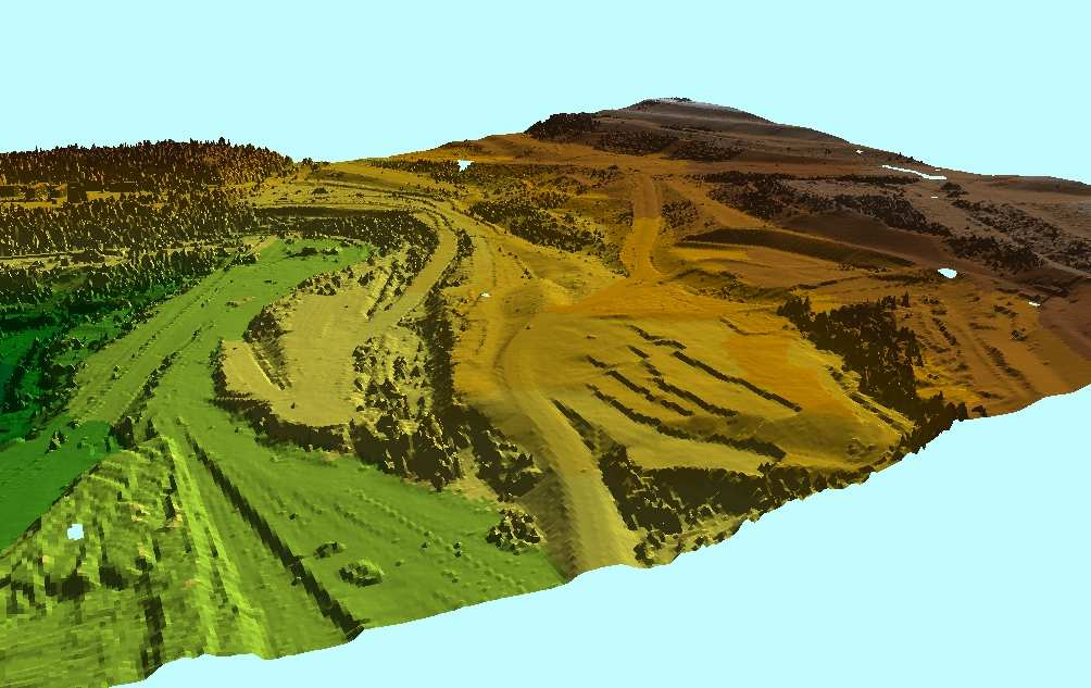 LIDAR I - Skenování laserem LIDAR II principy fungování Technika vytváření modelu terénu (DTM) i modelu povrchu (DSM).